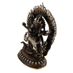 Brass Mahankal Statue No.319-Buddhism-Siesta Crafts