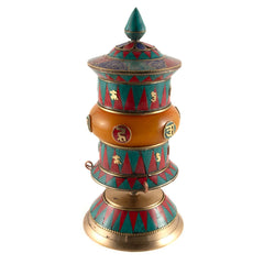 Special Standing Prayer Wheel No.323-Buddhism-Siesta Crafts