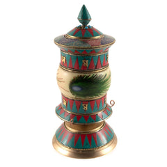 Special Standing Prayer Wheel No.325-Buddhism-Siesta Crafts