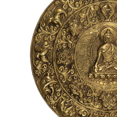 Metal Buddha Wall Hanging No.329