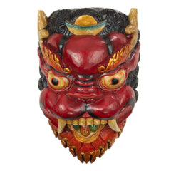 Artisan Singha Mask No.352-Home Décor-Siesta Crafts
