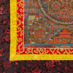 Shakti Mandala Thangka Painting No.370-Buddhism-Siesta Crafts