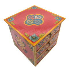 Tibetan Style Set of Three Drawers-Furniture-Siesta Crafts