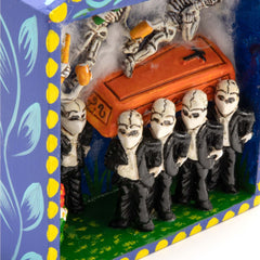 Dance of The Dead Retablo-Home Décor-Siesta Crafts