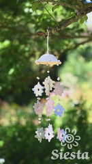 Flower Power Ceramic Windchime