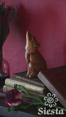 Howling Wolf Woodcarving Medium
