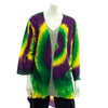 Swirl Tie Dye Shrug-Tops-Siesta Crafts